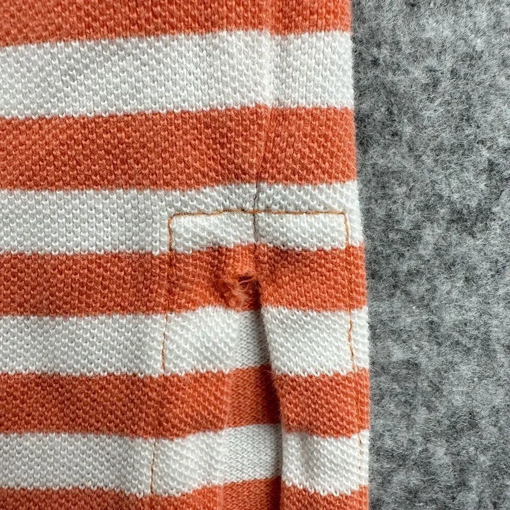 Polo Ralph Lauren Polo Shirt Mens 2XL Coral Striped Classic Short Sleeve Golf*